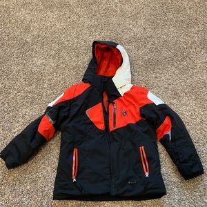 Spyder kids ski jacket, size 6